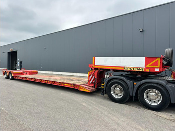 Semireboque baixa Faymonville 47.5T STBZ-2VA 8m +5m50 LOWBED - TIEFBETT / REMOVABLE NECK - ABNEHMBARE SCHWANENHALS - HYDR STEERING AXLES / LENKACHSEN - SAF: foto 4