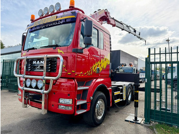 Caminhão grua MAN TGA 33.530 6x4 - 90T + CRANE HMF 3720 K6 (17.3m) - RETARDER - MANUAL ZF - EURO 3 - 590.000km - ALCOA -  BIG AXLES HUB REDUCTION - BE TRUCK - TOP CONDITION: foto 4