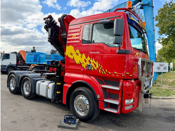 Caminhão grua MAN TGA 33.530 6x4 - 90T + CRANE HMF 3720 K6 (17.3m) - RETARDER - MANUAL ZF - EURO 3 - 590.000km - ALCOA -  BIG AXLES HUB REDUCTION - BE TRUCK - TOP CONDITION: foto 2