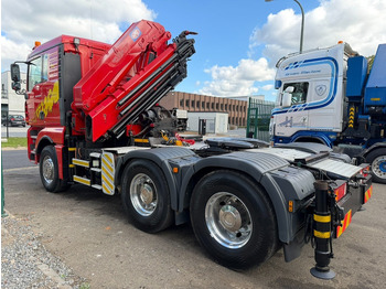 Caminhão grua MAN TGA 33.530 6x4 - 90T + CRANE HMF 3720 K6 (17.3m) - RETARDER - MANUAL ZF - EURO 3 - 590.000km - ALCOA -  BIG AXLES HUB REDUCTION - BE TRUCK - TOP CONDITION: foto 5
