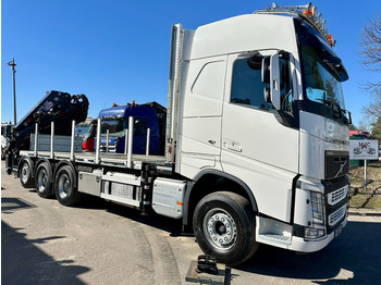 Caminhão grua Volvo FH 420 8x4 TRIDEM + KRAAN HIAB 408 E-8 HIPRO + WINCH - 63.000km ONLY - CREWCAB 4 SEATER - PLATFORM 7m - TOP CONDITION: foto 2