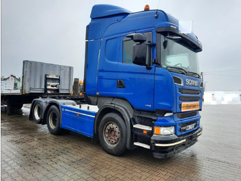 Camião de caixa aberta/ Plataforma SCANIA R 520