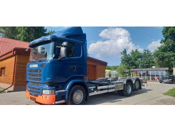 Caminhão transportador de contêineres/ Caixa móvel Scania R 490 LB, 6x2*4, EURO 6, 360 KW: foto 2