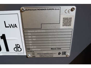 Gerador elétrico Atlas Copco QAS 40 ST3 Valid inspection, *Guarantee! Diesel, 4: foto 3