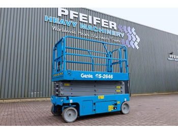Plataforma de Tijera/ Plataforma de tesoura GENIE GS2646