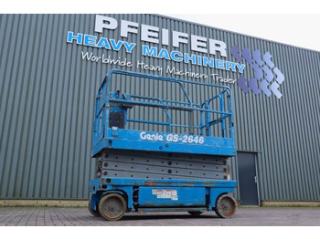 Plataforma de Tijera/ Plataforma de tesoura GENIE GS2646