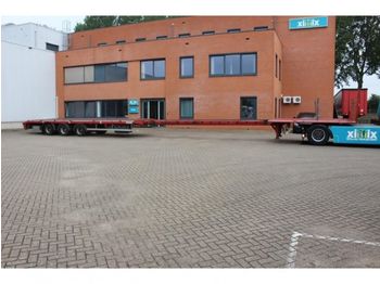 Semi-reboque plataforma/ Caixa aberta ES-GE 3-ass. Vlakke uitschuifbare MEGA oplegger // Naloop gestuurd: foto 1