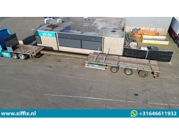 Semi-reboque plataforma/ Caixa aberta Nooteboom 3-ass. Vlakke uitschuifbare oplegger / 3x gestuurd: foto 2 Semi-reboque plataforma/ Caixa aberta Nooteboom 3-ass. Vlakke uitschuifbare oplegger / 3x gestuurd: foto 2