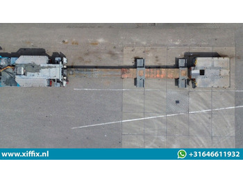 Semireboque baixa RECKER 2-ass. Uitschuifbare dieplader met afneembare zwanenhals / 2x gestuurd: foto 3