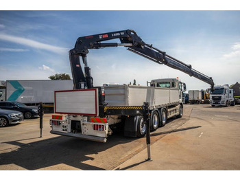 Camião de caixa aberta/ Plataforma, Caminhão grua MAN TGS 35.420 BL-8x4-4+HIAB 188 E-2: foto 3