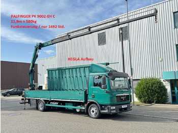 Locação de  MAN TGL 12.250 Glastransport Kran PK9002 Funk Klima MAN TGL 12.250 Glastransport Kran PK9002 Funk Klima: foto 1