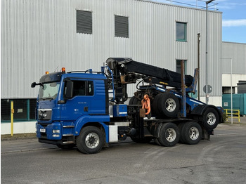 Caminhão florestal MAN TGS 26.480