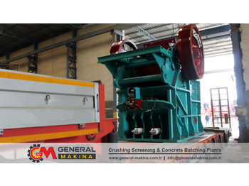 Britador de mandíbula nuevo General Makina High Quality Jaw Crusher Best Price: foto 4
