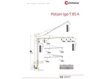 Grua automontante POTAIN