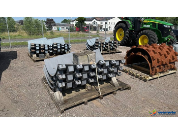 Peça de reposição de Rolo nuevo Hamm HAMM + VOLVO Stampffußschalen: foto 3