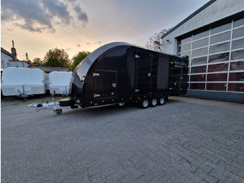 Locação de  BJT Race Transporter 6 550x235x189cm black elektrisch kippbar ASR Tridem 10" 3500kg Modell 2024 BJT Race Transporter 6 550x235x189cm black elektrisch kippbar ASR Tridem 10" 3500kg Modell 2024: foto 3