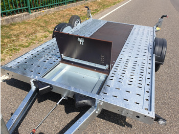 Reboque porta máquinas Brian James A2 Transporter 320x180cm ausziehbare Rampen 190cm Stützen greyline 1500kg Abverkauf: foto 5