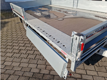 Reboque plataforma/ Caixa aberta Brian James Trailer Connect 360x215x30cm Blackline Bordwände LED 12" (L) 3500kg: foto 3