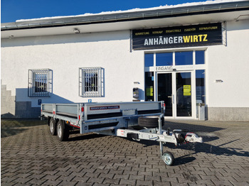 Reboque plataforma/ Caixa aberta Brian James Trailer Connect 360x215x30cm Blackline Bordwände LED 12" (L) 3500kg: foto 4