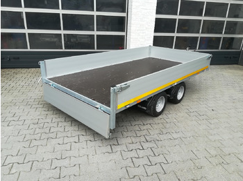Reboque plataforma/ Caixa aberta Hochlader 310x160x30cm Lfh: 56cm 10" niedrig Fahrwerk (M) 2000kg: foto 3