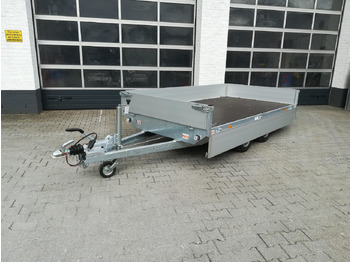 Reboque plataforma/ Caixa aberta Hochlader 310x160x30cm Lfh: 56cm 10" niedrig Fahrwerk (M) 2000kg: foto 2