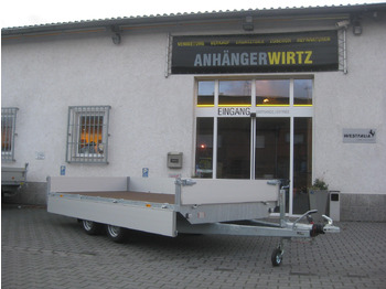 Reboque plataforma/ Caixa aberta Hochlader 406x180x30cm Lfh:63cm 13" niedrig Fahrwerk (XL) 2700kg order Aktion: foto 4