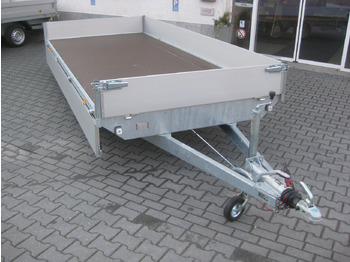 Reboque plataforma/ Caixa aberta Hochlader 406x180x30cm Lfh:63cm 13" niedrig Fahrwerk (XL) 2700kg order Aktion: foto 5