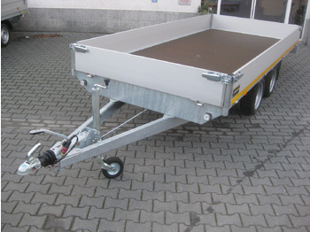 Reboque plataforma/ Caixa aberta Hochlader 406x180x30cm Lfh:63cm 13" niedrig Fahrwerk (XL) 2700kg order Aktion: foto 2