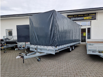 Reboque de lona MEDAX - 2 3000 611x203x210cm Hochplane 12" niedrig Fahrwerk 3000kg: foto 5