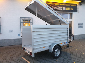 Reboque furgão PKW Anhänger Koch Aluline 4.13 Deckel Hecktür Aluboden DV 250x125x125cm 1300kg 100 km/H Modell 23: foto 3