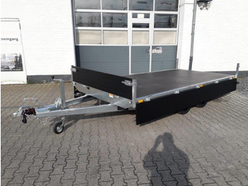 Reboque plataforma/ Caixa aberta Saris PL406 204 2700 2 406x204x35cm black Edition LED Beleuchtung 13" ( XL) 2700kg Januar Aktion: foto 2