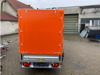 Reboque para carros nuevo Humbaur HA 132513 mit KV, Hochplane 160 cm, 100 km/h 1300 kg, 2510 x 1310 x 350mm: foto 4