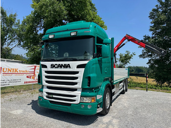 Camião de caixa aberta/ Plataforma SCANIA R 480
