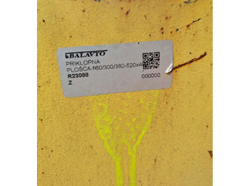 Acoplamento rápido de Escavadeira Attachment plate: foto 5