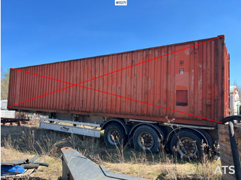 Semireboque transportador de contêineres/ Caixa móvel FLIEGL