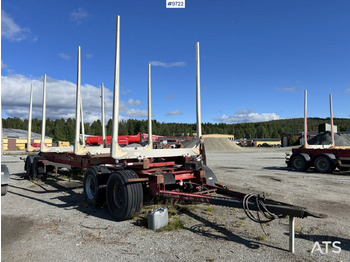 Reboque transporte de madeira LEFAB V4 100 Timber trailer: foto 2