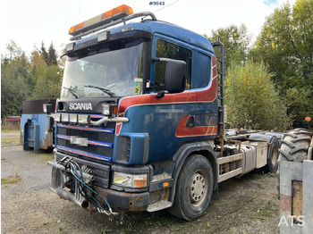 Caminhão polibenne SCANIA R144