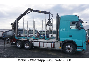Caminhão florestal, Caminhão grua Volvo FH 540 Globe BL 6x4 Hiab 115z-80  *VEB+/AHK: foto 5