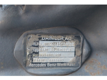 Eixo traseiro de Caminhão Mercedes-Benz R440-13A/C22.5 43/13: foto 4