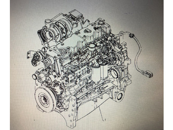 Motor e peças CASE