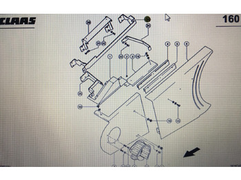 Carroceria e exterior CLAAS