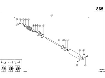 Cilindro hidráulico CLAAS