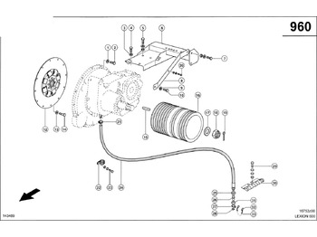 Motor e peças CLAAS