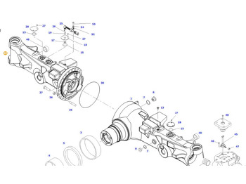 Eixo dianteiro FENDT