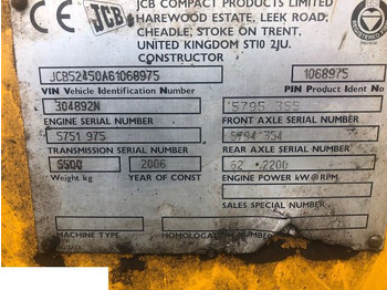 Cilindro hidráulico de Empilhador telescópico JCB 524-50 - Siłownik Wysuwu: foto 2