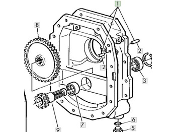 Eixo e peças JOHN DEERE
