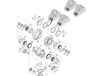 Peças de material rodante JOHN DEERE