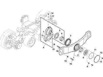 Peças de material rodante JOHN DEERE