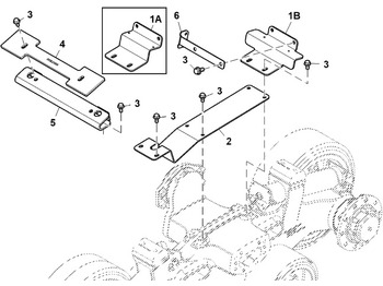 Peças de material rodante JOHN DEERE