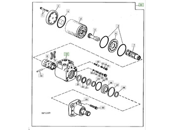 Bomba de direção JOHN DEERE